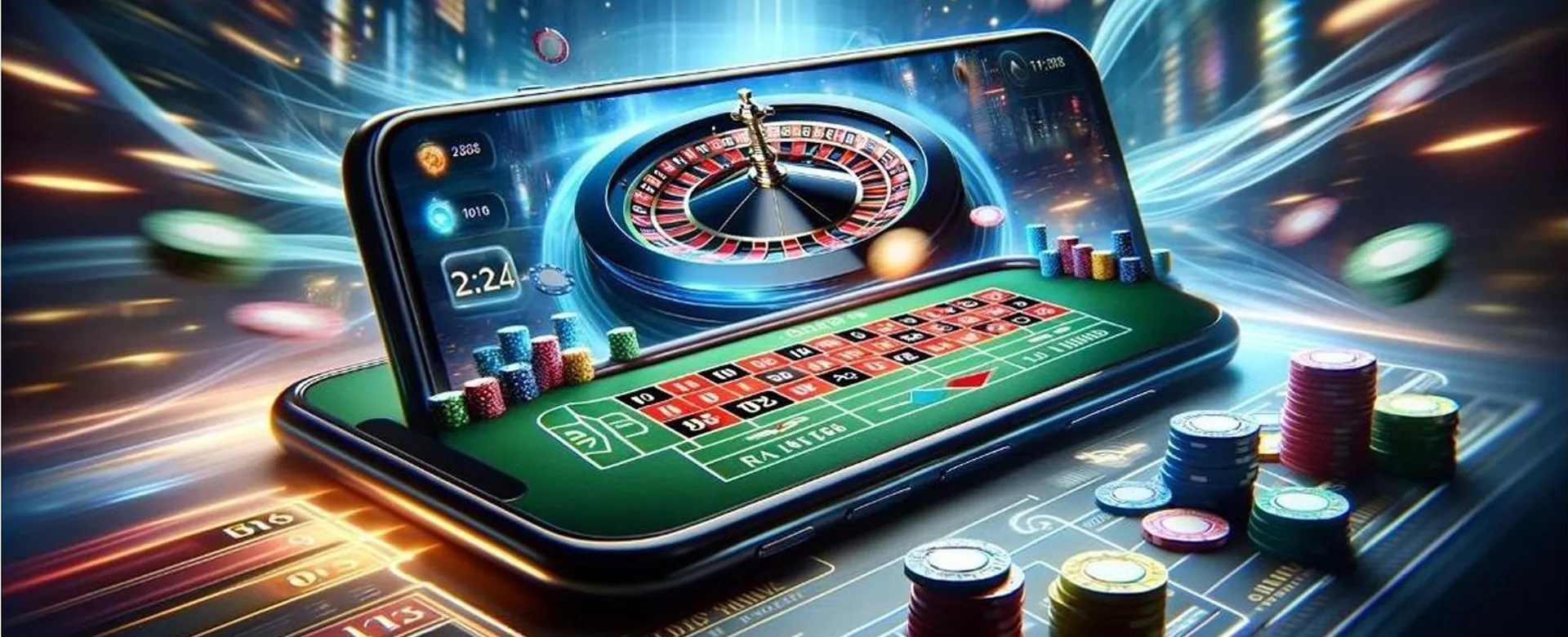 Spinplus FAQ help desk with a friendly support agent and digital gaming elements